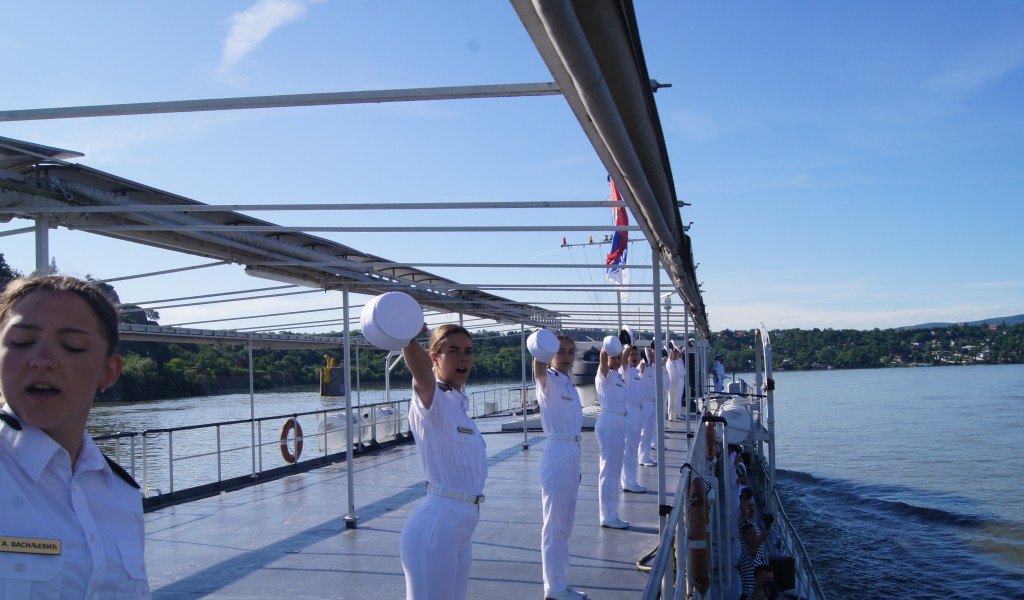 International cadet sailing event on board “Kozara”