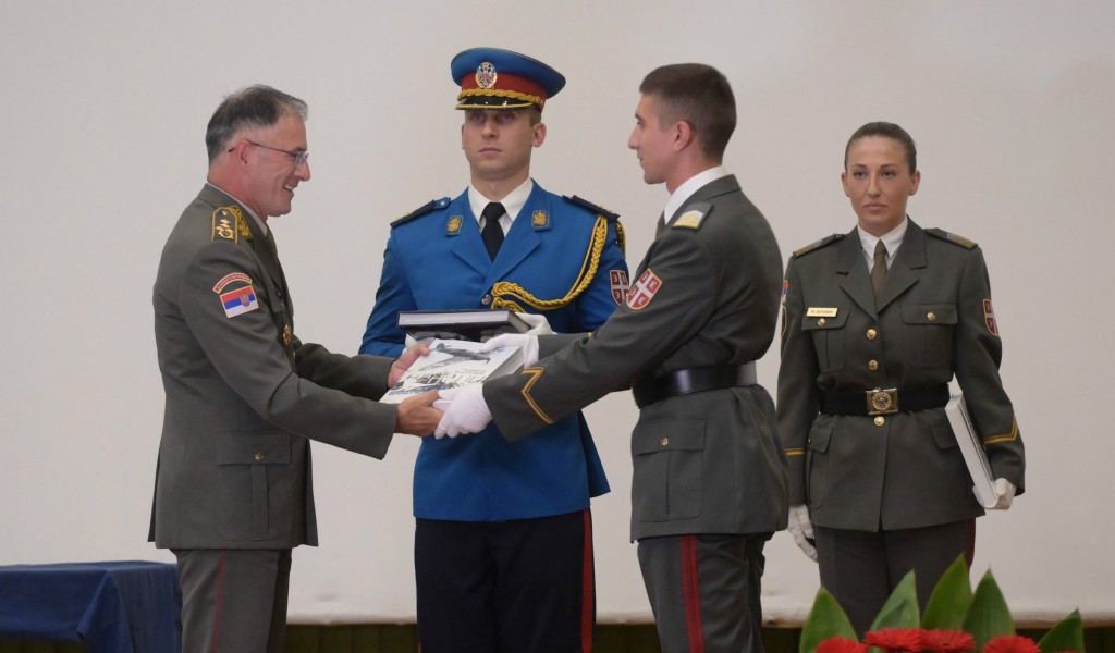 Ceremonial awarding of diplomas to the cadets of the Military Academy and the Faculty of Medicine of the Academy of Medical Sciences